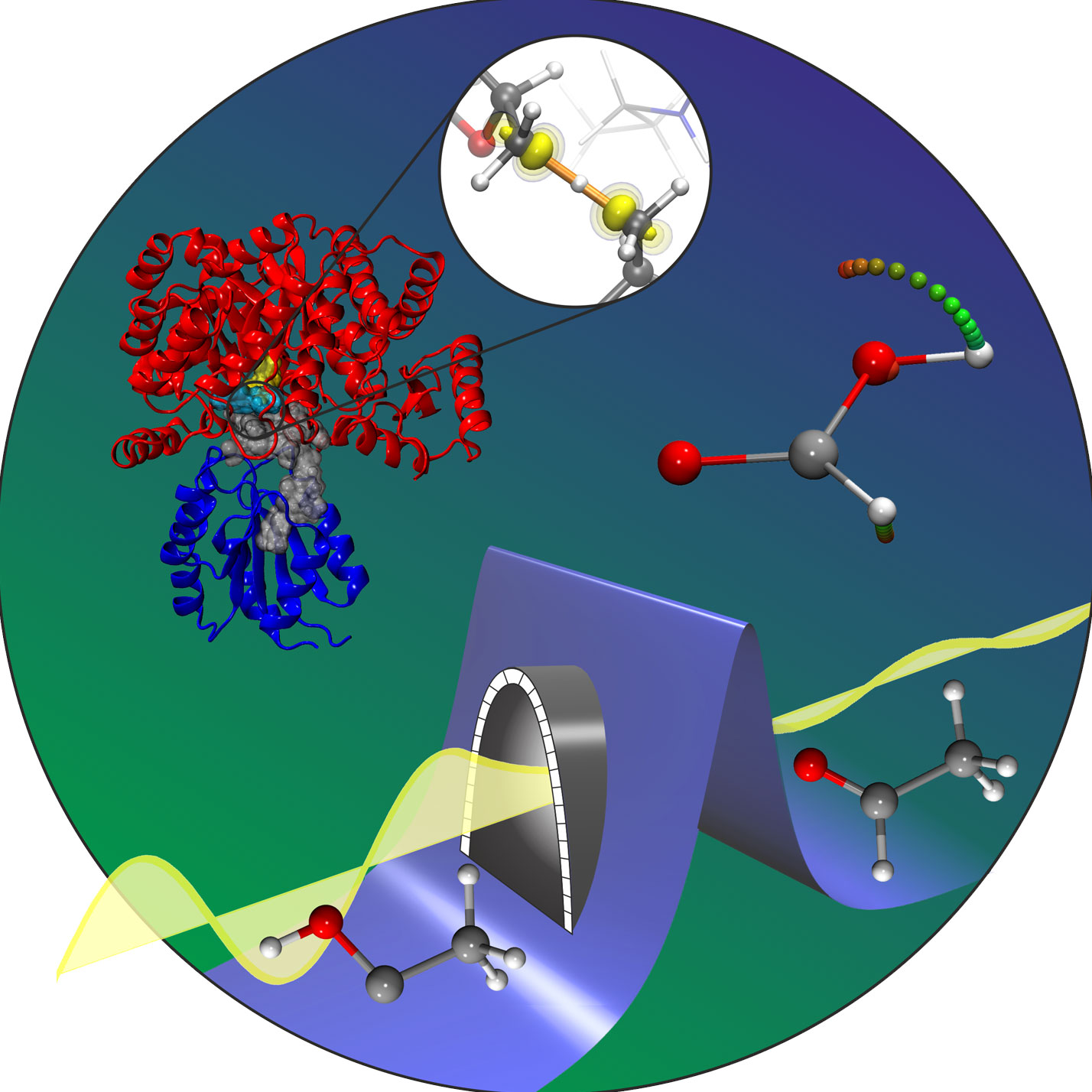 Atom tunneling as example of the research of the Kaestner group